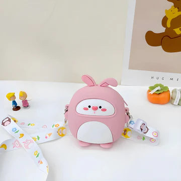 Children's Cartoon Bunny Crossbody Bag
