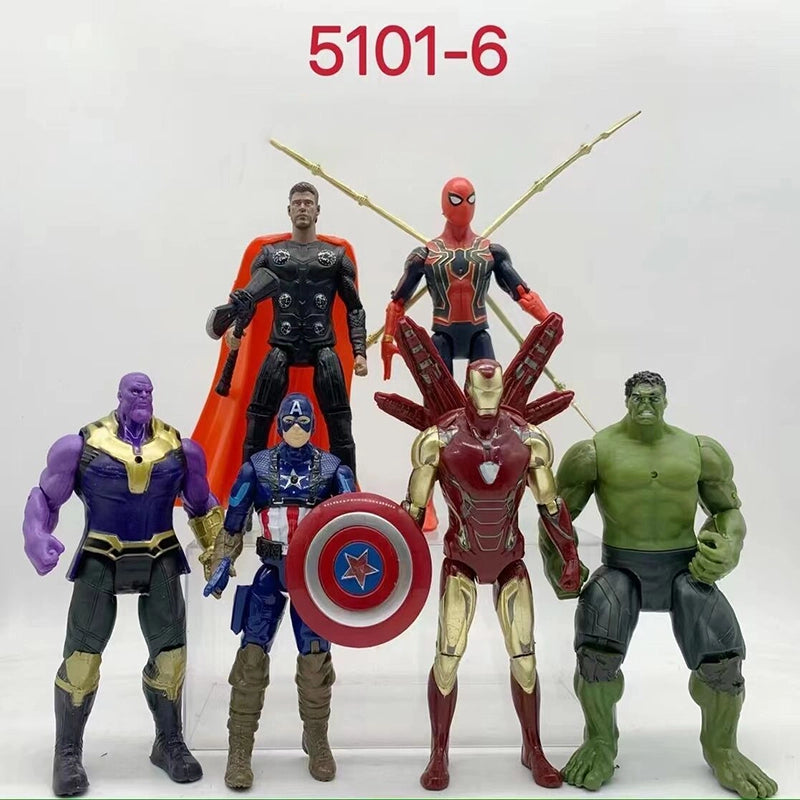 Avengers Superhero Figures (set of 6)