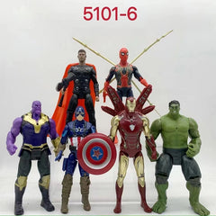 Avengers Superhero Figures (set of 6)