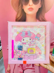 New 20x20 Cartoon Photo Frame Diamond Painting Kit – DIY Handmade Diamond Sticker Material Package for Kids – Perfect Gift Idea