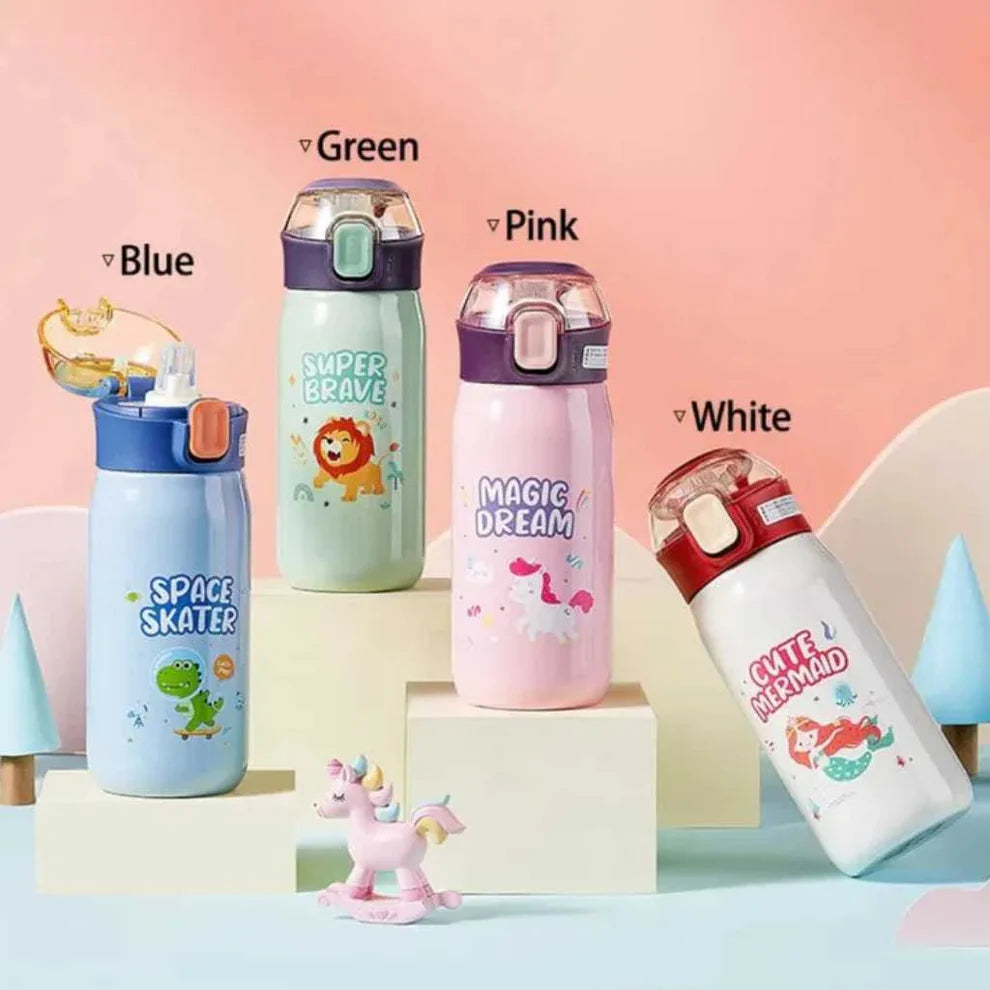 FunBlast Insulated Stainless Steel Water Bottle for Kids