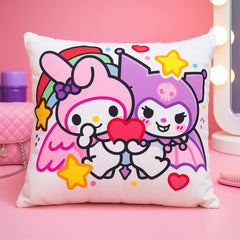 My Melody & Kuromi Soft Cushion – Cute Cartoon Pillow for All Ages